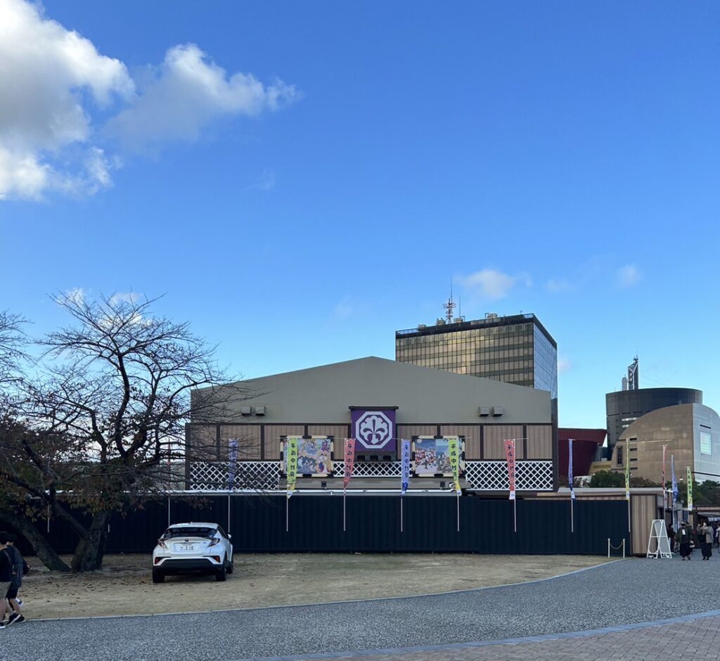 平成中村座の芝居小屋